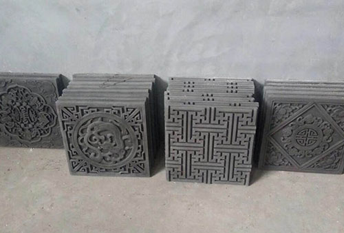 徽派磚雕，古建材料